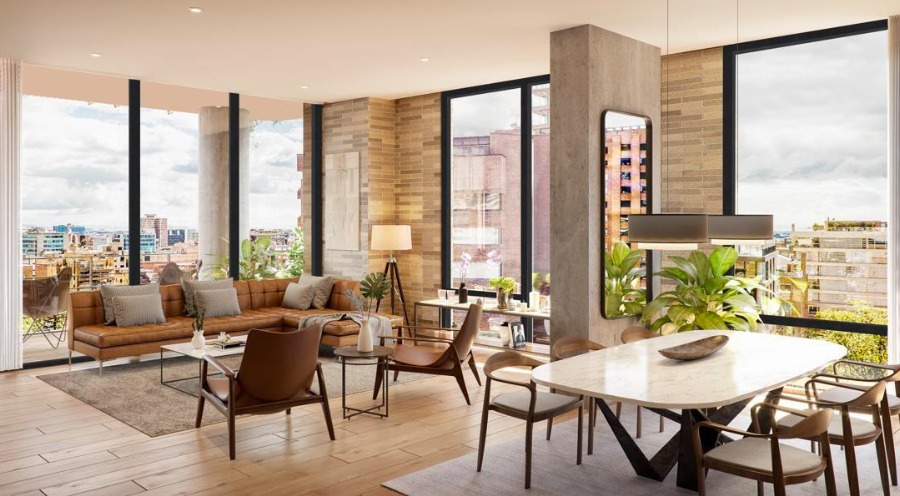 Apartamento de 3 alcobas en venta en La Cabrera, Bogotá, 172 m² · foto 14 de 20