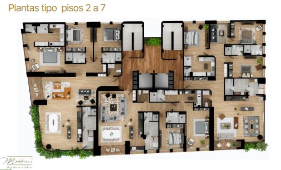 Apartamento de 3 alcobas en venta en La Cabrera, Bogotá, 172 m² · foto 2 de 20