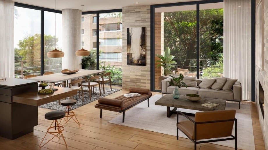 Apartamento de 3 alcobas en venta en La Cabrera, Bogotá, 172 m² · foto 4 de 20