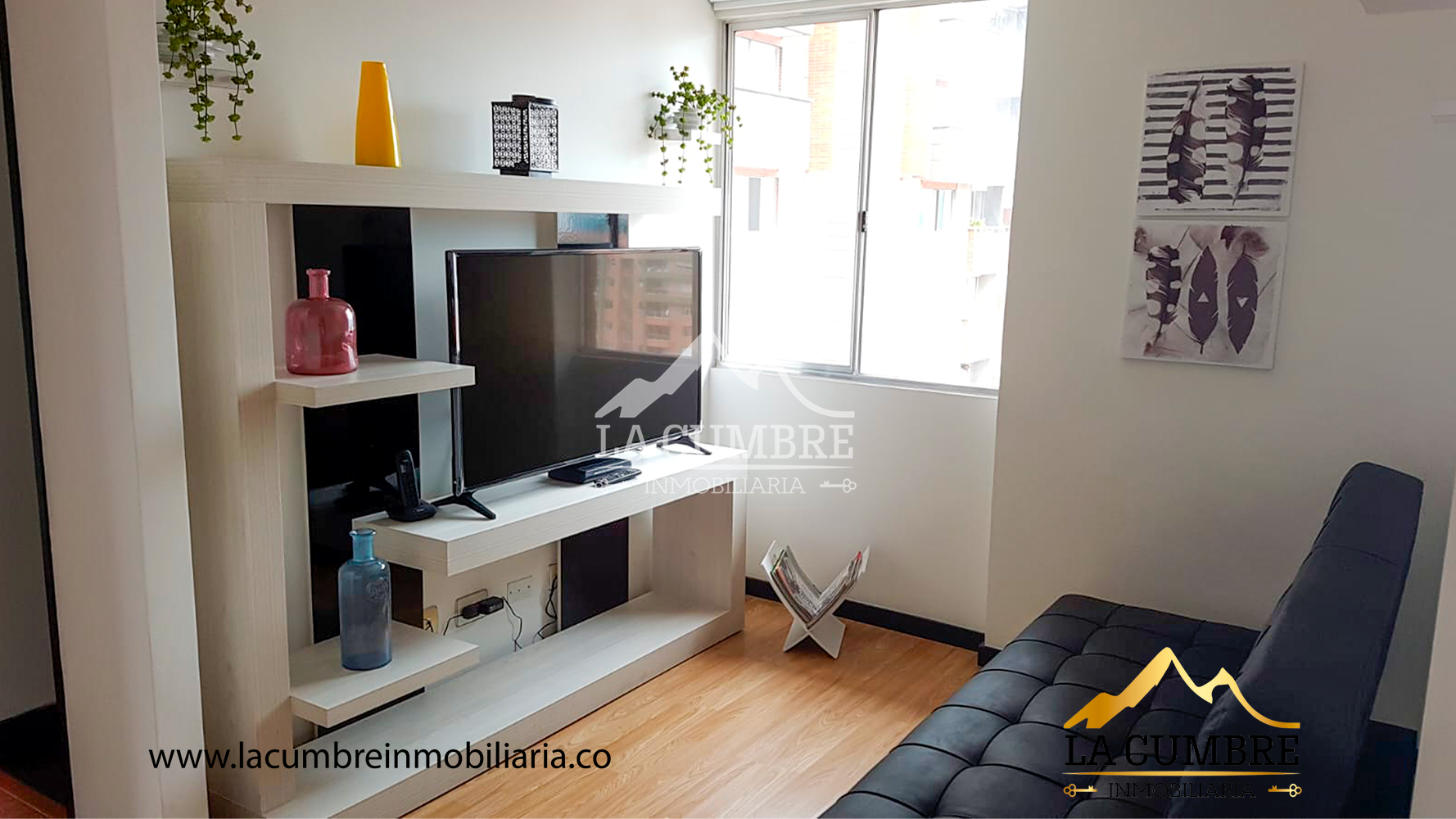Apartamento de 2 alcobas en arriendo en Ciudad Del Río, Medellín, 75 m² · foto 5 de 7