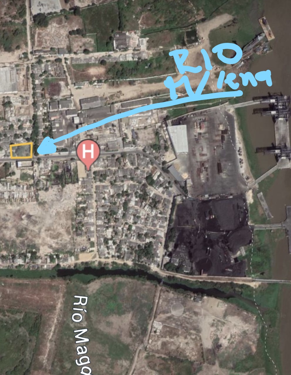 Lote en venta en Villanueva, Barranquilla, 1714 m² · foto 2 de 5