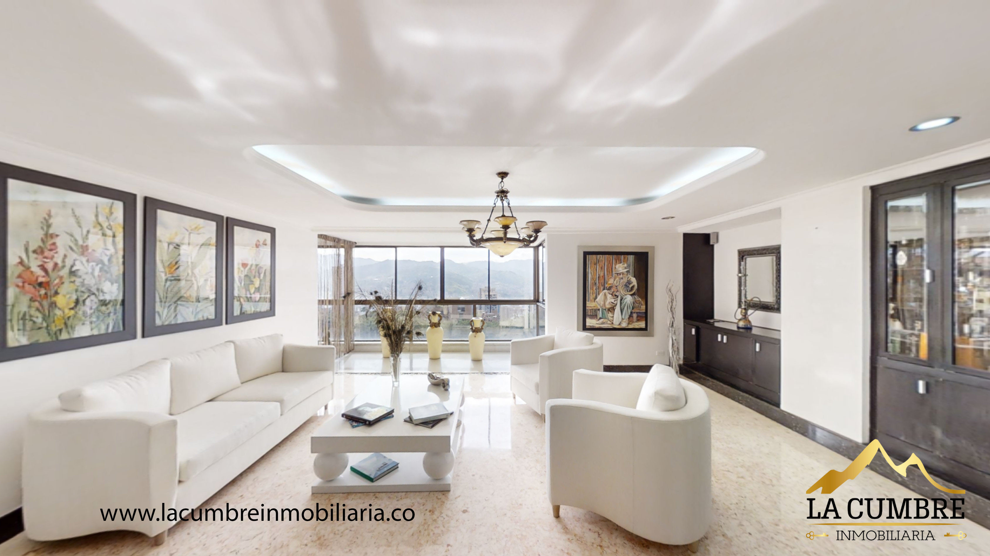 Apartamento de 4 alcobas en venta en Los Balsos, Medellín, 520 m² · foto 2 de 18