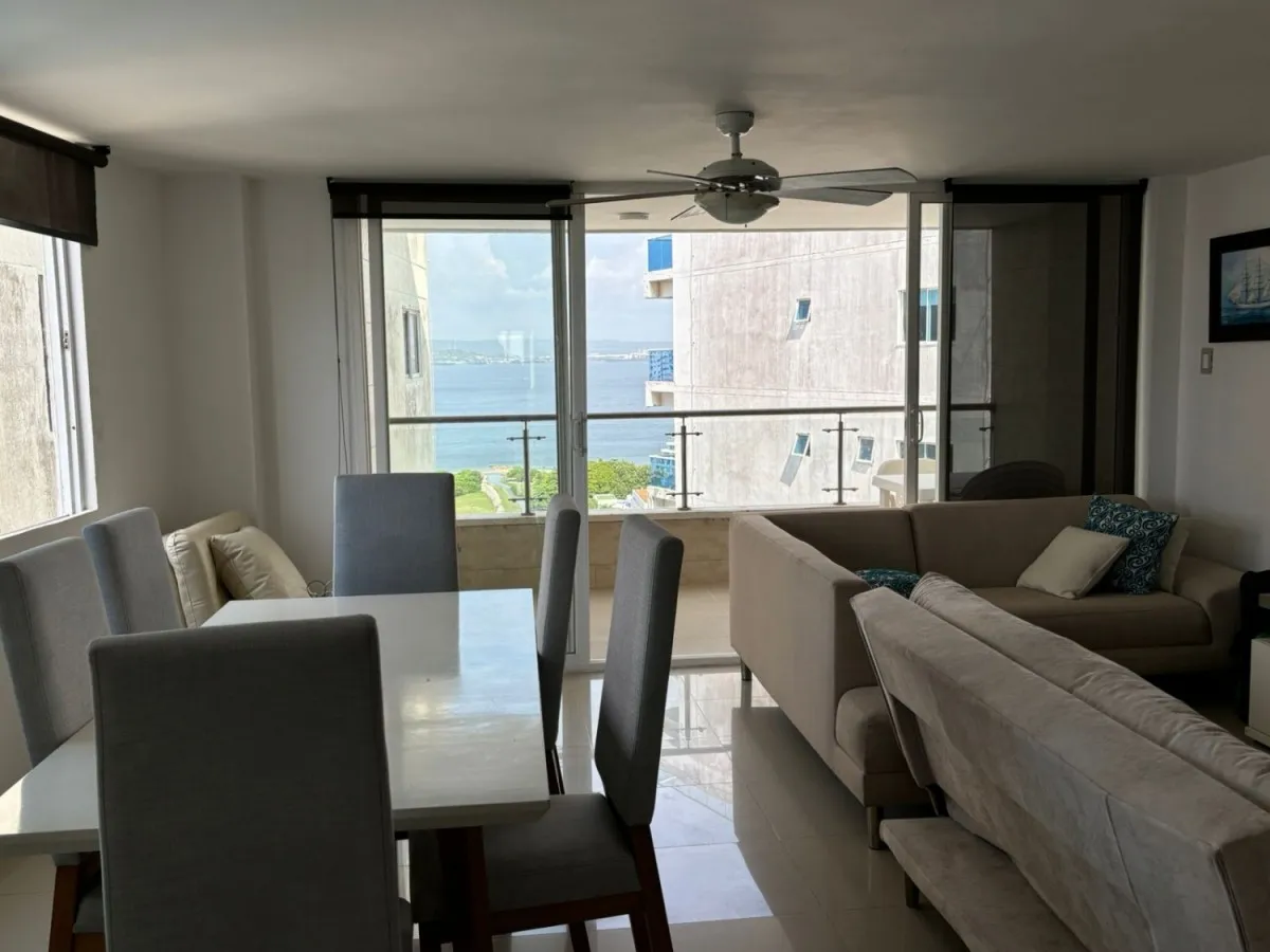 Apartamento de 3 alcobas en venta en El Laguito, Cartagena, 120 m² · foto 5 de 17