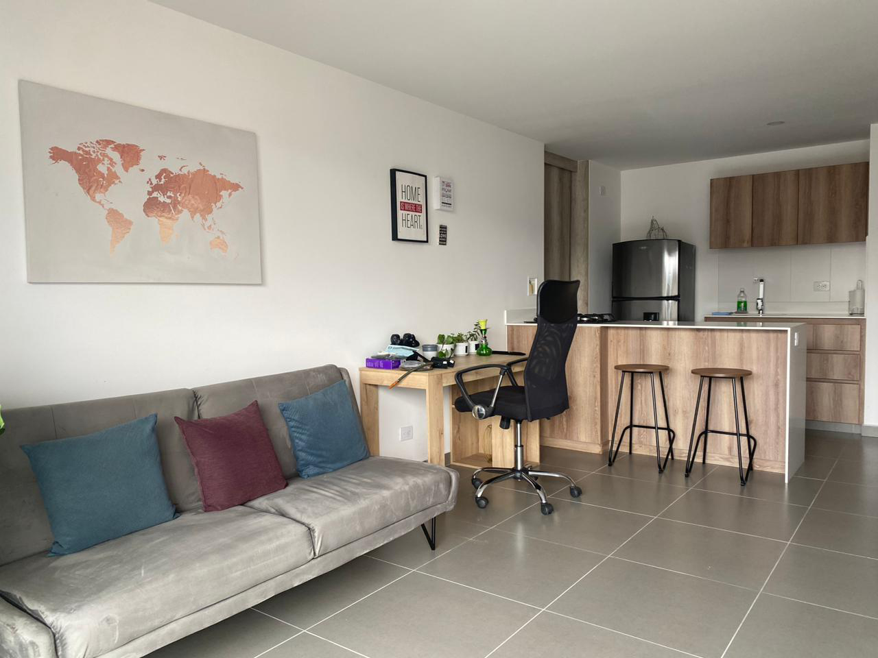 Apartamento de 1 alcoba en arriendo en Ciudad Del Río, Medellín, 55 m² · foto 4 de 13