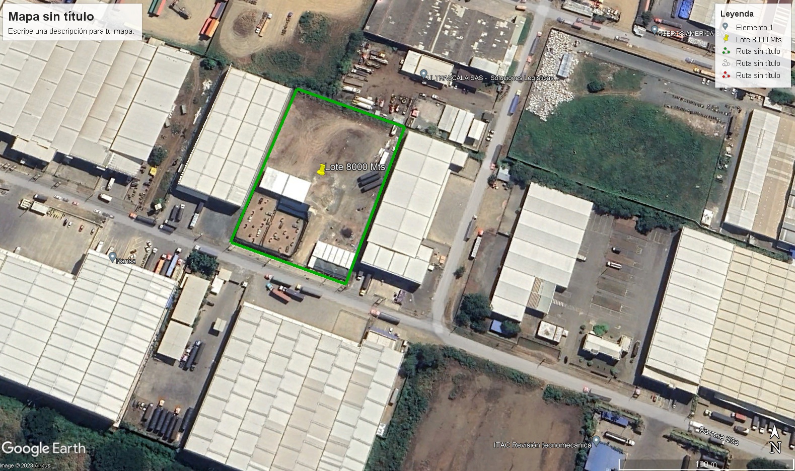 Lote en venta en Zona Industrial, Yumbo, 8000 m² · foto 4 de 4