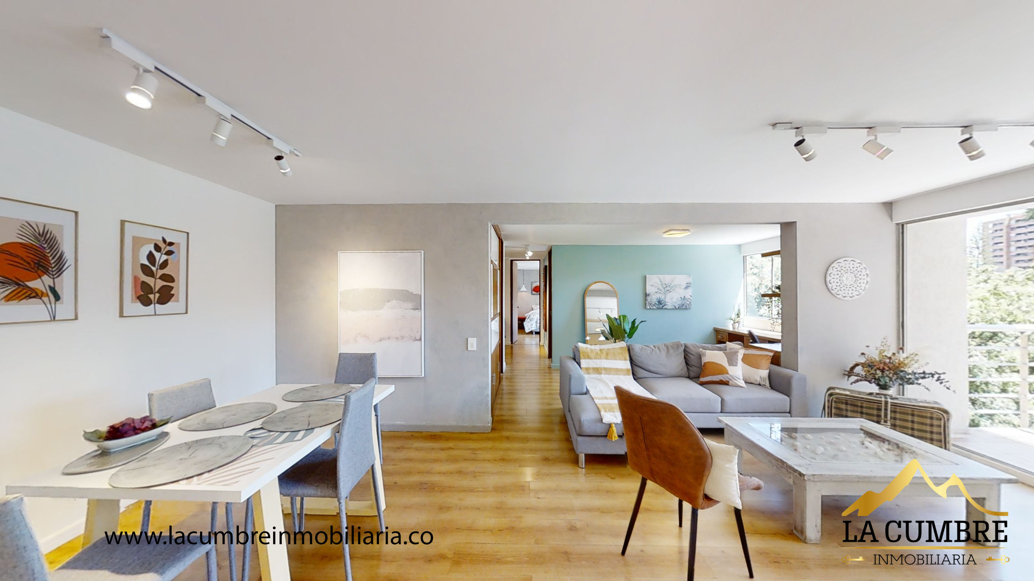 Apartamento de 3 alcobas en arriendo en Los Balsos, Medellín, 100 m² · foto 2 de 12
