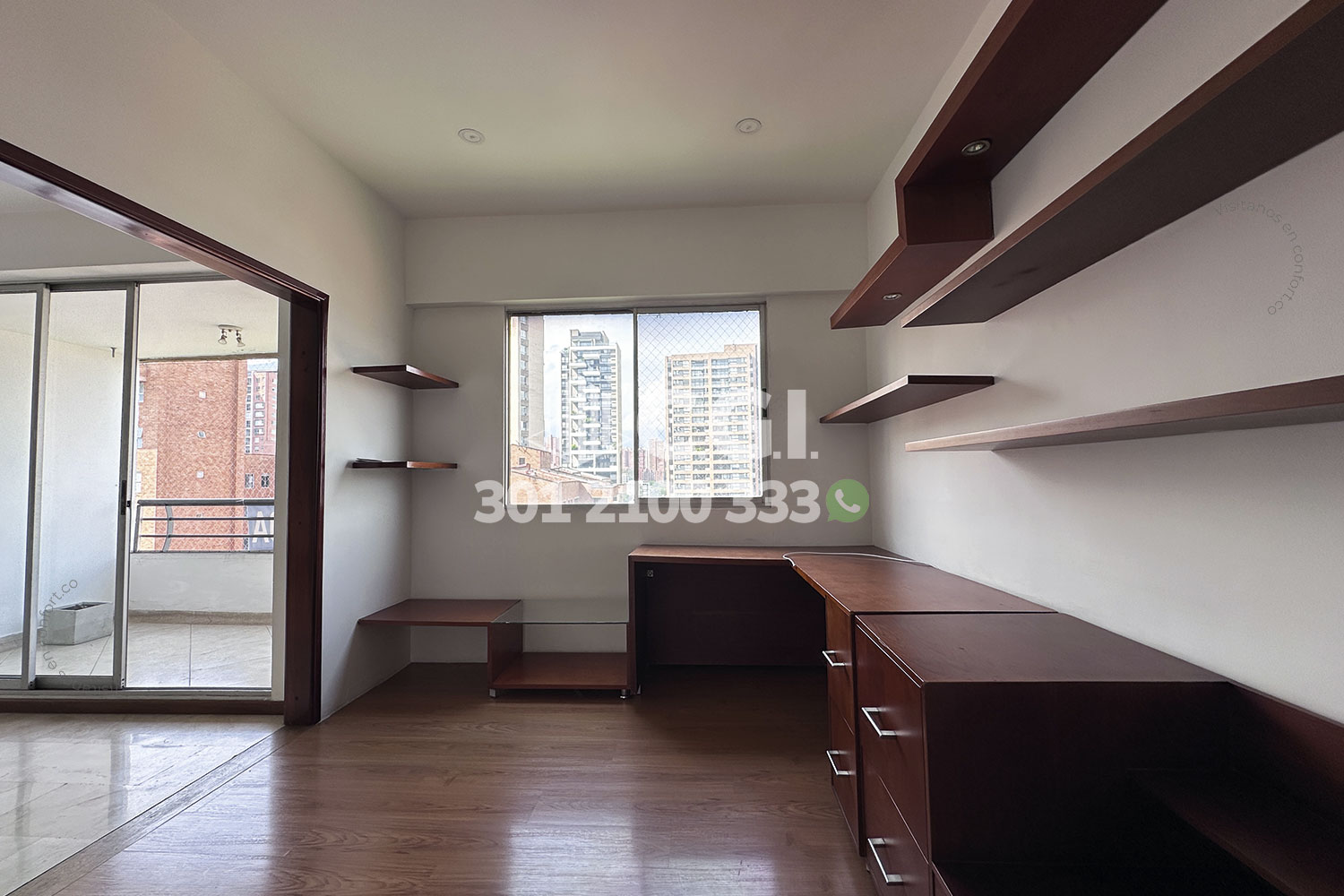 Apartamento de 2 alcobas en arriendo en Castropol, Medellín, 108 m² · foto 12 de 24