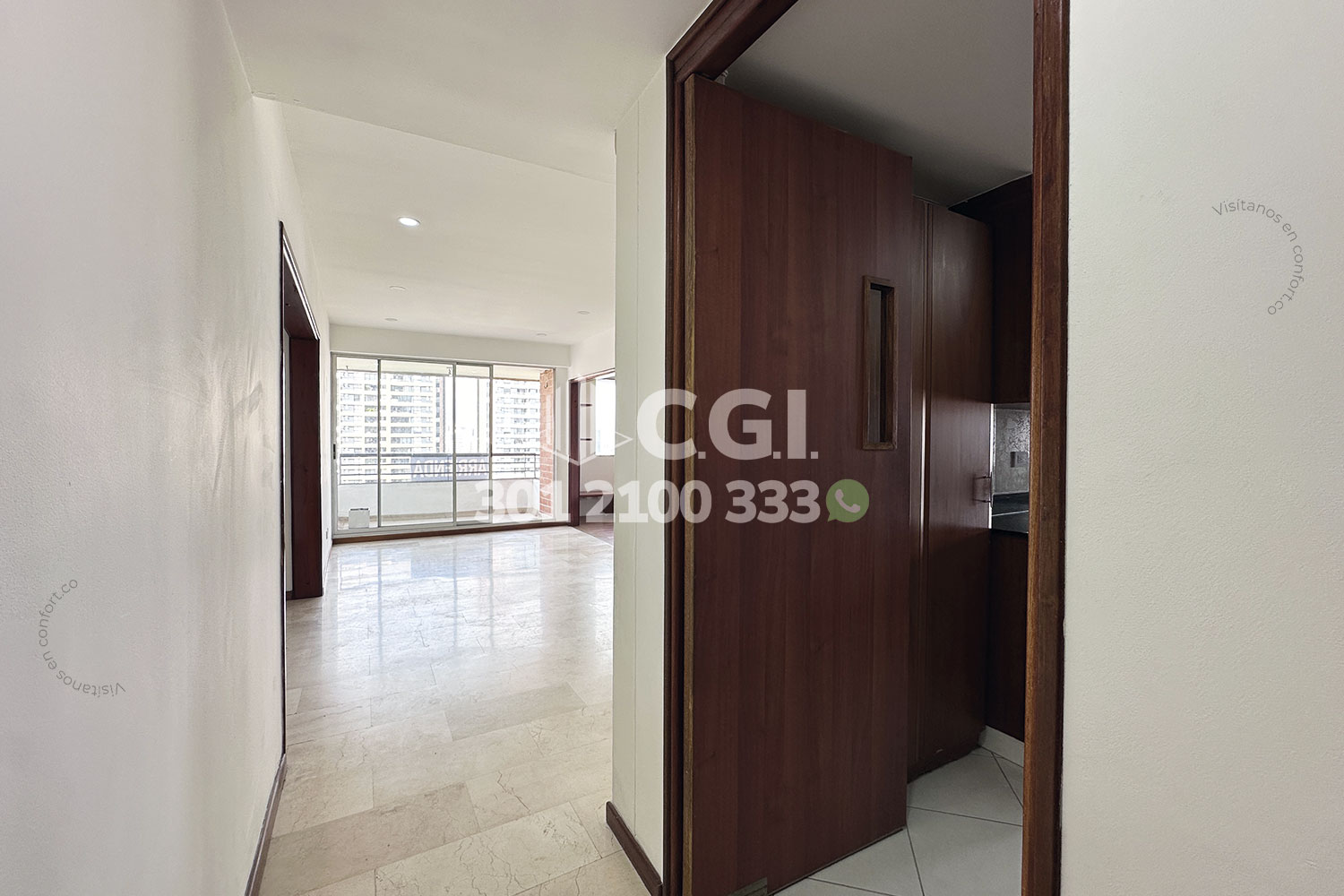 Apartamento de 2 alcobas en arriendo en Castropol, Medellín, 108 m² · foto 2 de 24