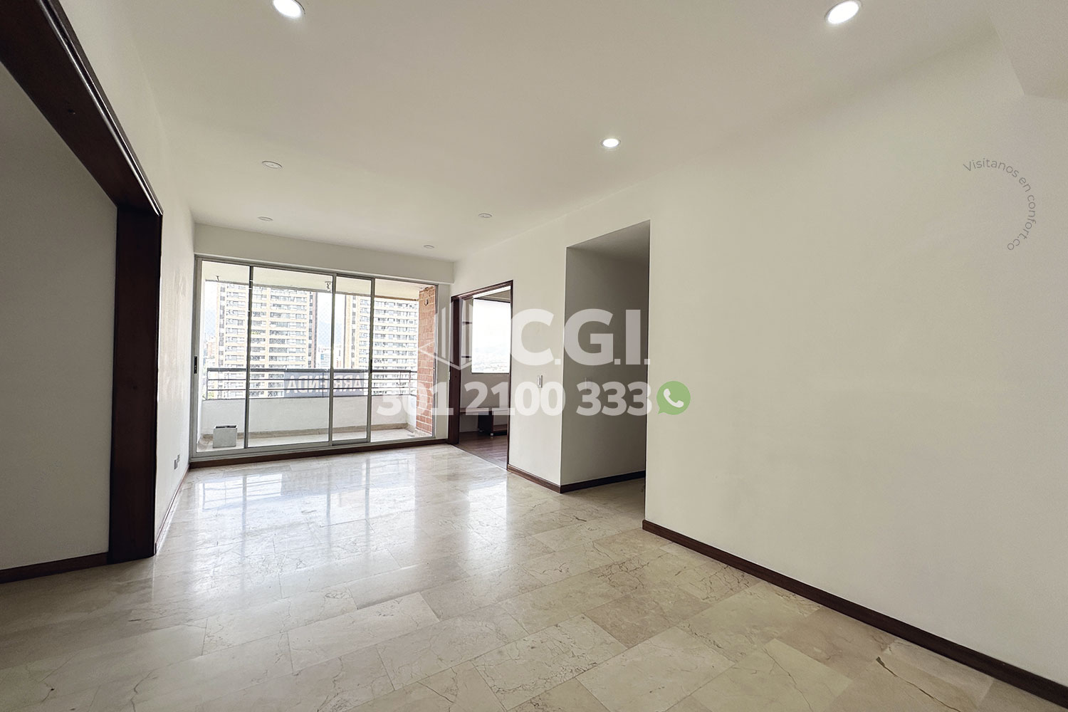 Apartamento de 2 alcobas en arriendo en Castropol, Medellín, 108 m² · foto 6 de 24
