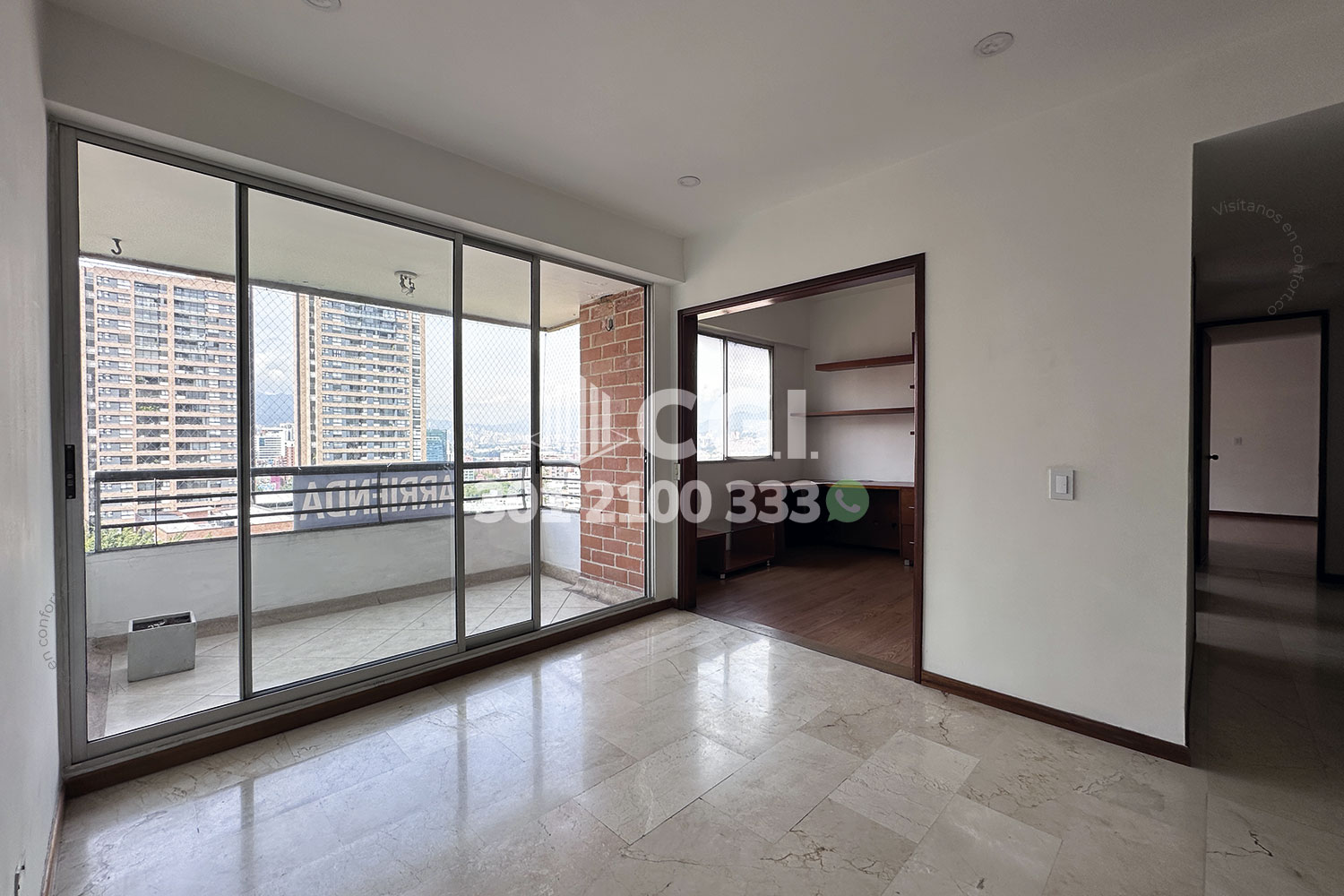 Apartamento de 2 alcobas en arriendo en Castropol, Medellín, 108 m² · foto 8 de 24