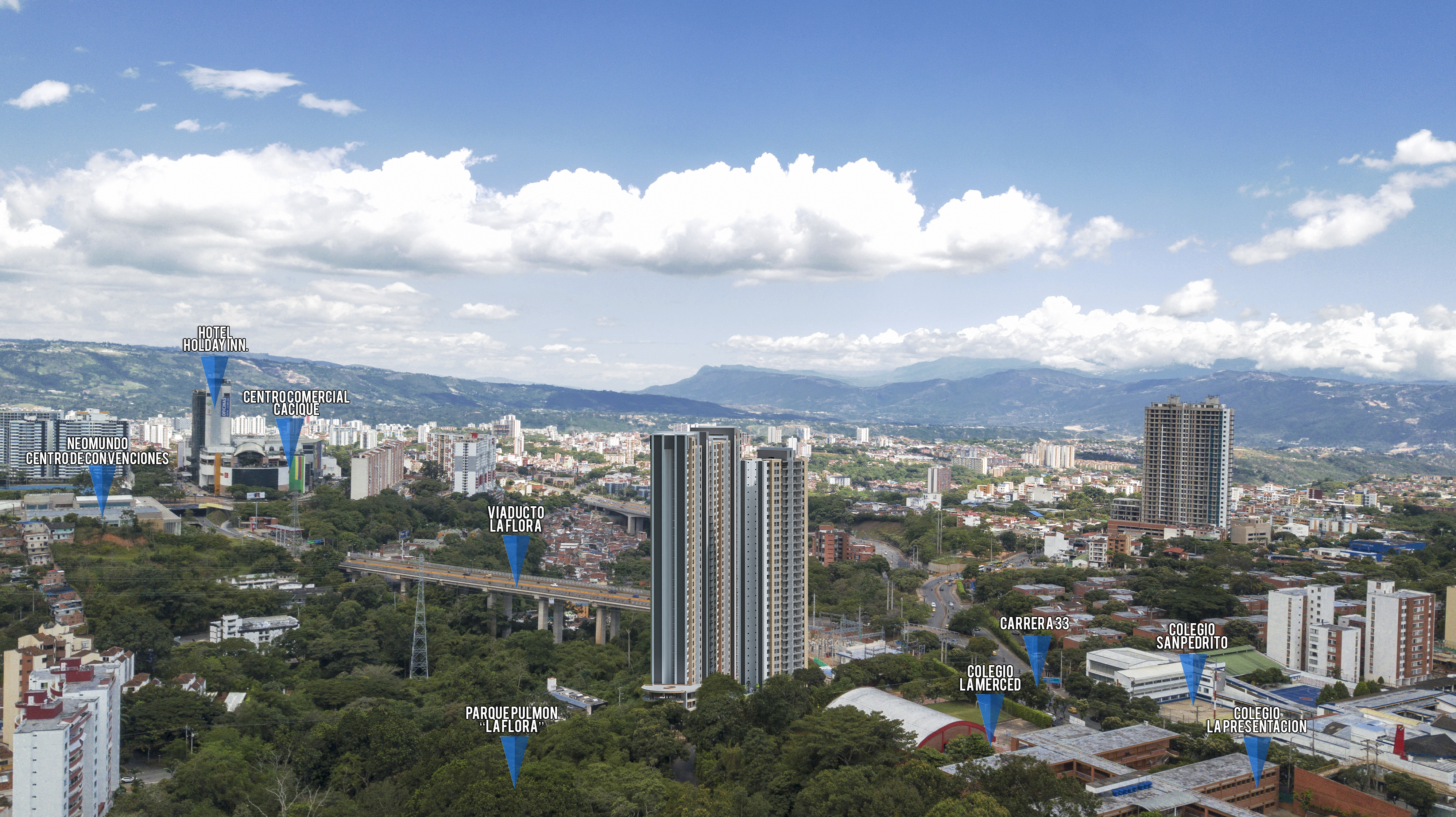 Apartamento de 2 alcobas en venta en Conucos, Bucaramanga, 66 m² · foto 2 de 24