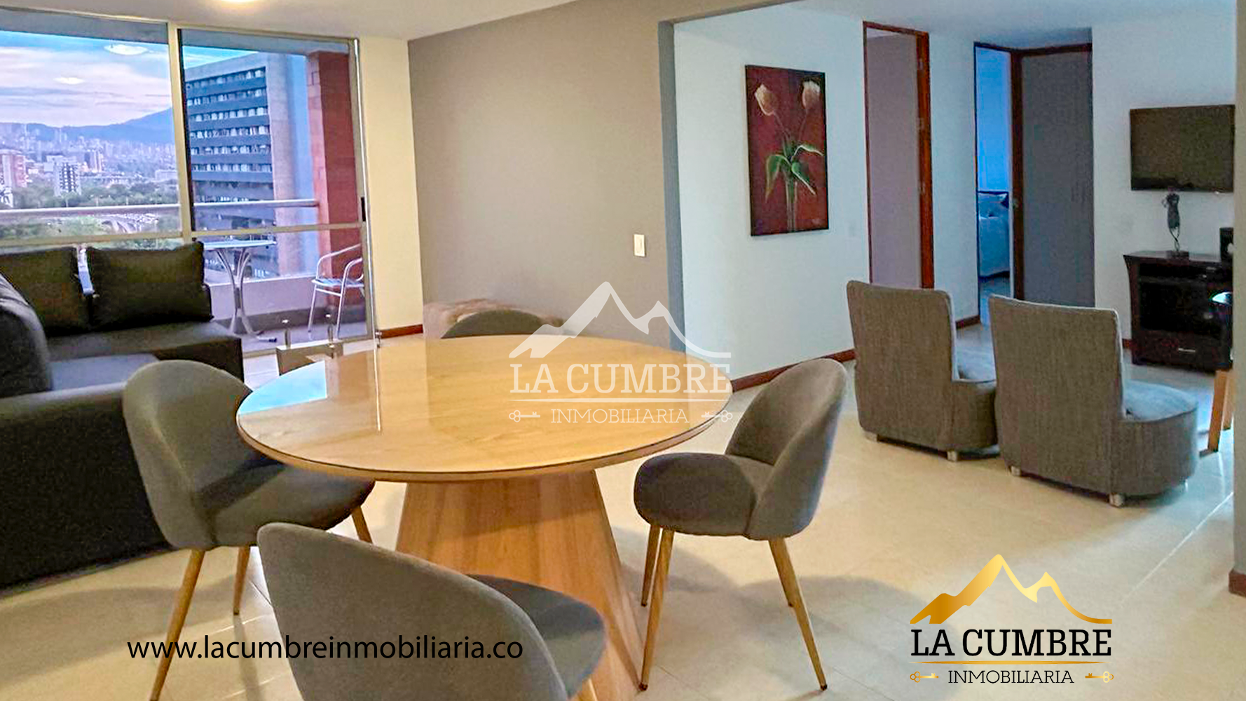 Apartamento en arriendo en El Poblado, Medellín · foto 3 de 8