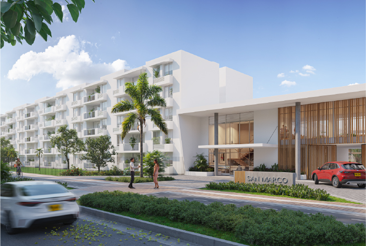 Apartamento de 3 alcobas en venta en Serena Del Mar, Cartagena, 115 m² · foto 2 de 15