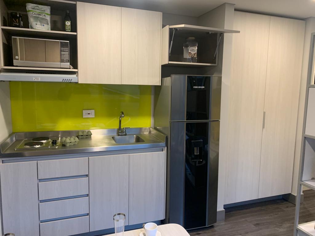 Apartaestudio en arriendo en La Salle, Bogotá, 23 m² · foto 2 de 8