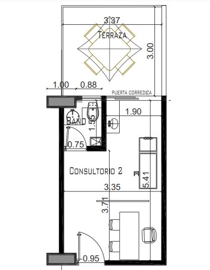 Consultorio en venta en Los Profesionales, Armenia, 21 m² · foto 2 de 5