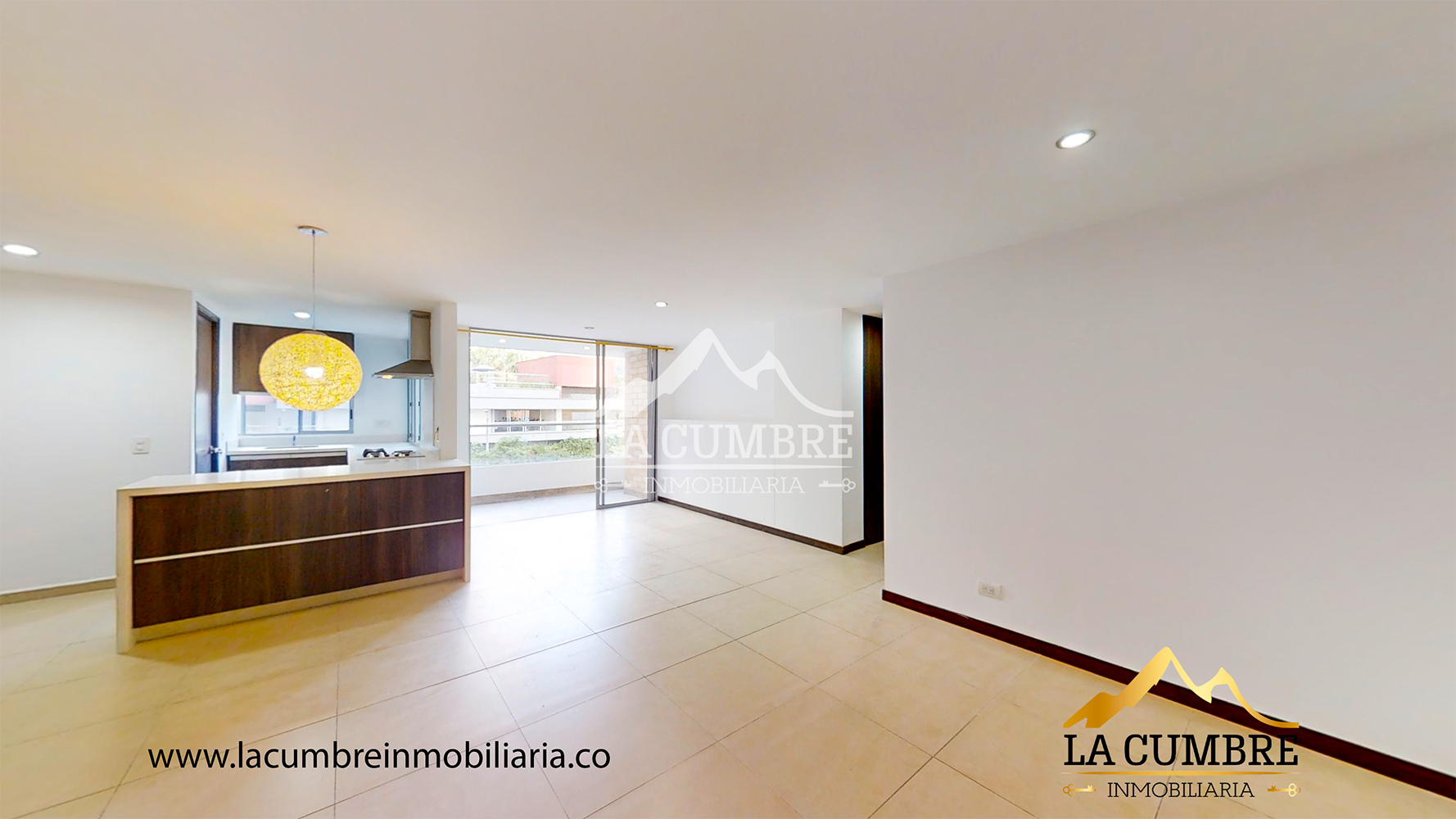 Apartamento de 3 alcobas en arriendo en Loma De Las Brujas, Envigado, 107 m² · foto 2 de 14