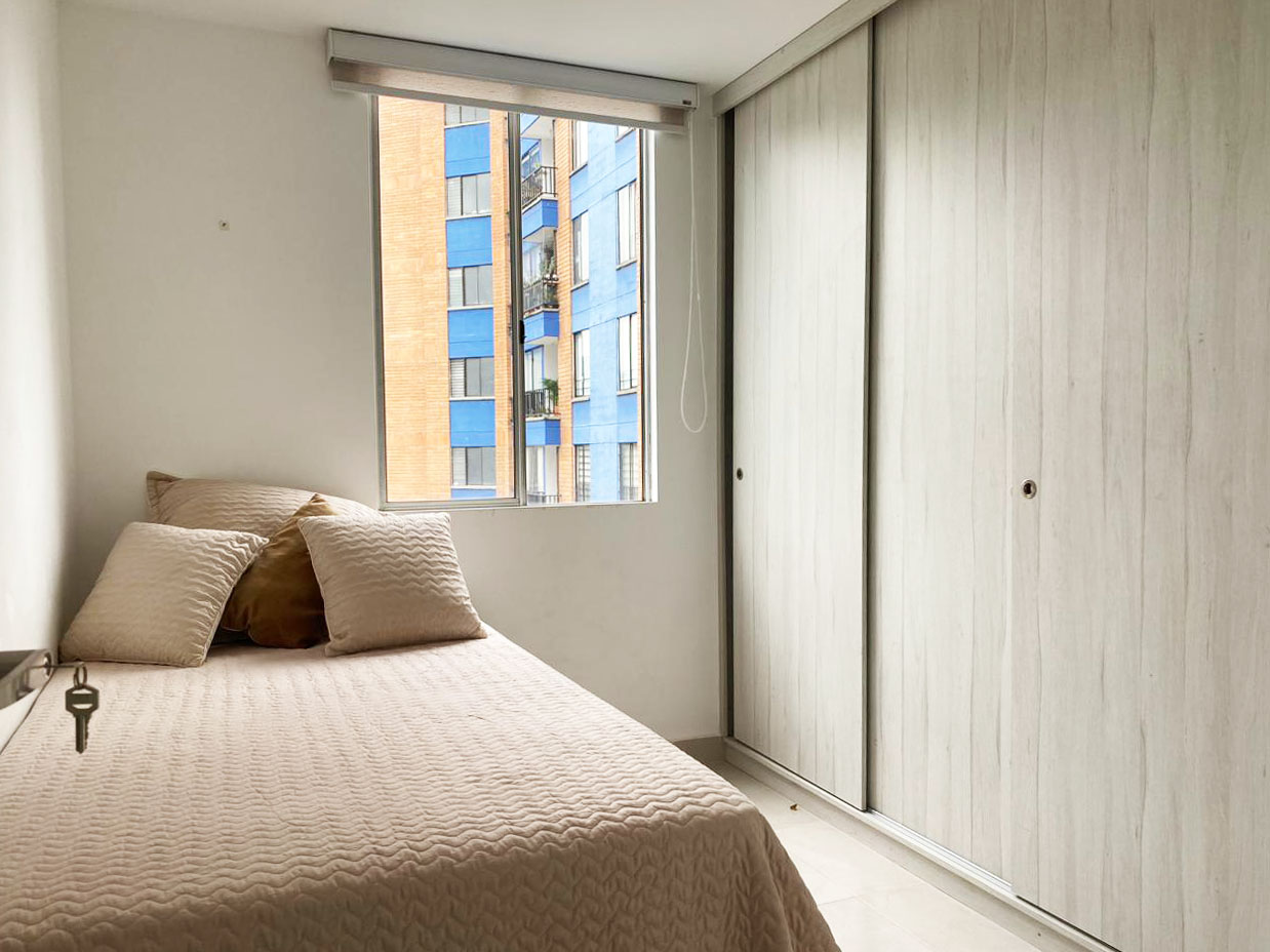 Apartamento de 2 alcobas en arriendo en El Poblado, Medellín, 56 m² · foto 9 de 15