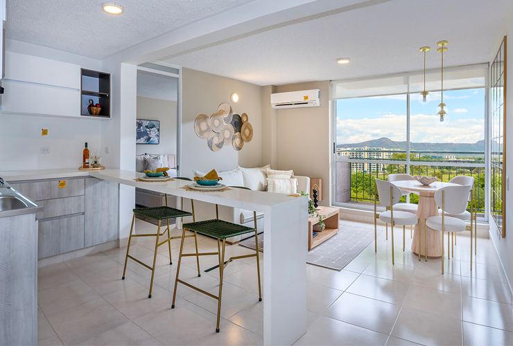Apartamento de 2 alcobas en venta en Las Palmas, Ricaurte, 52 m² · foto 6 de 15
