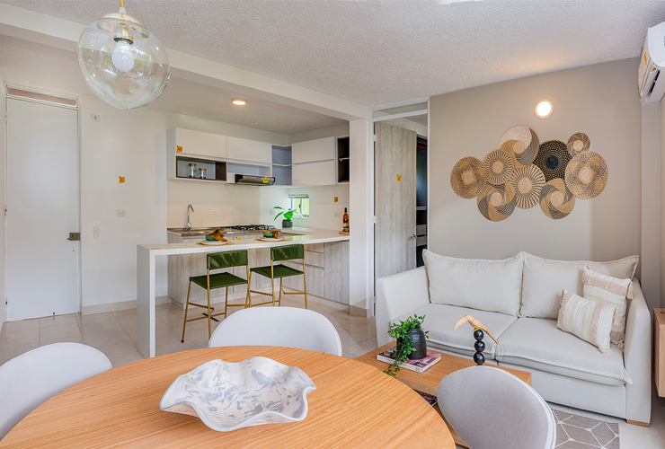 Apartamento de 2 alcobas en venta en Las Palmas, Ricaurte, 52 m² · foto 9 de 15