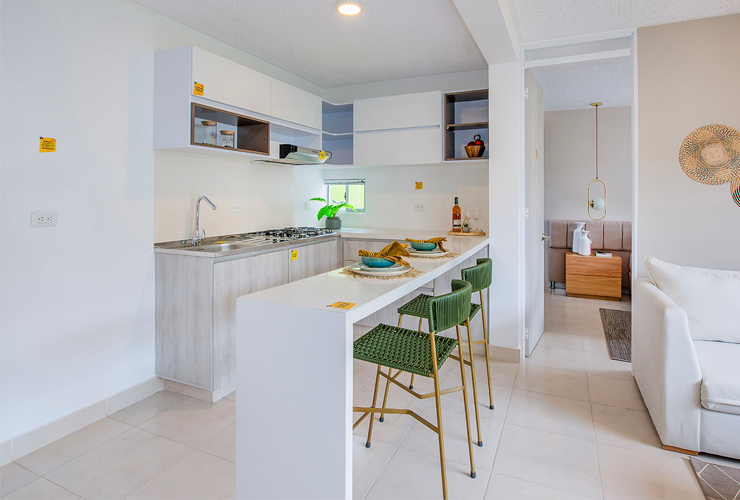 Apartamento de 2 alcobas en venta en Las Palmas, Ricaurte, 52 m² · foto 13 de 15