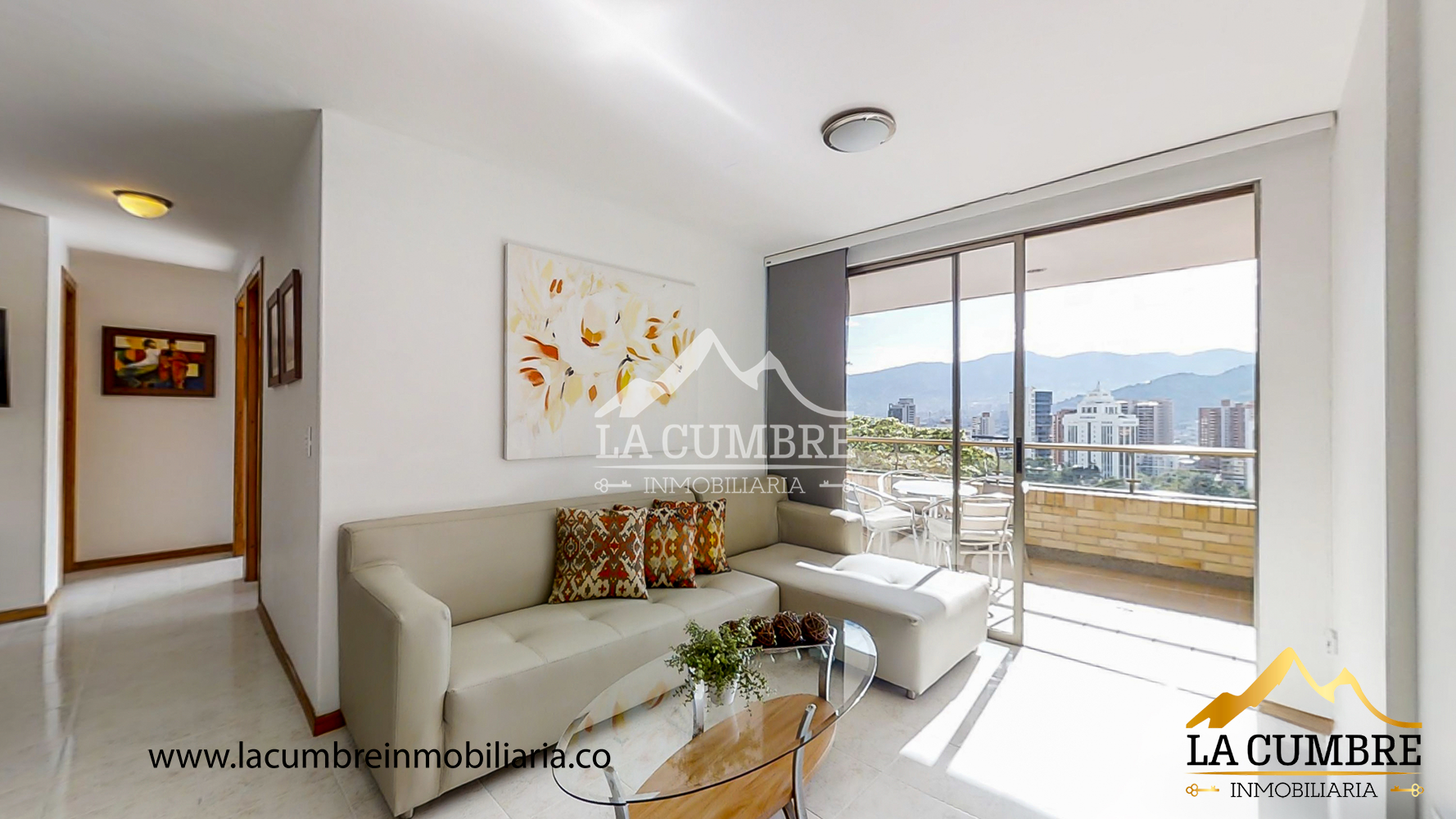 Apartamento de 2 alcobas en arriendo en Los Balsos, Medellín, 76 m² · foto 2 de 15