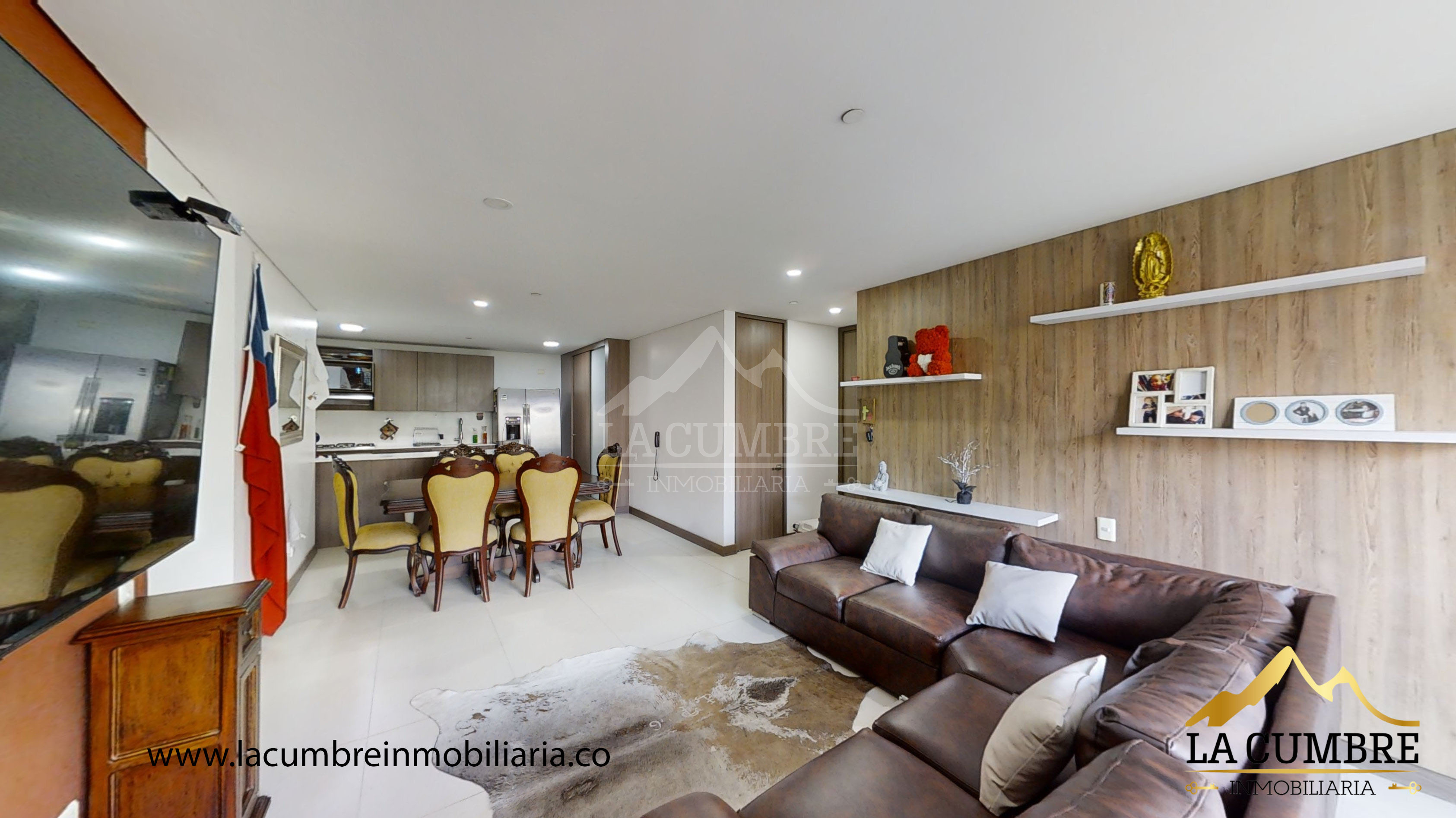Apartamento de 3 alcobas en venta en El Poblado, Medellín, 128 m² · foto 1 de 12