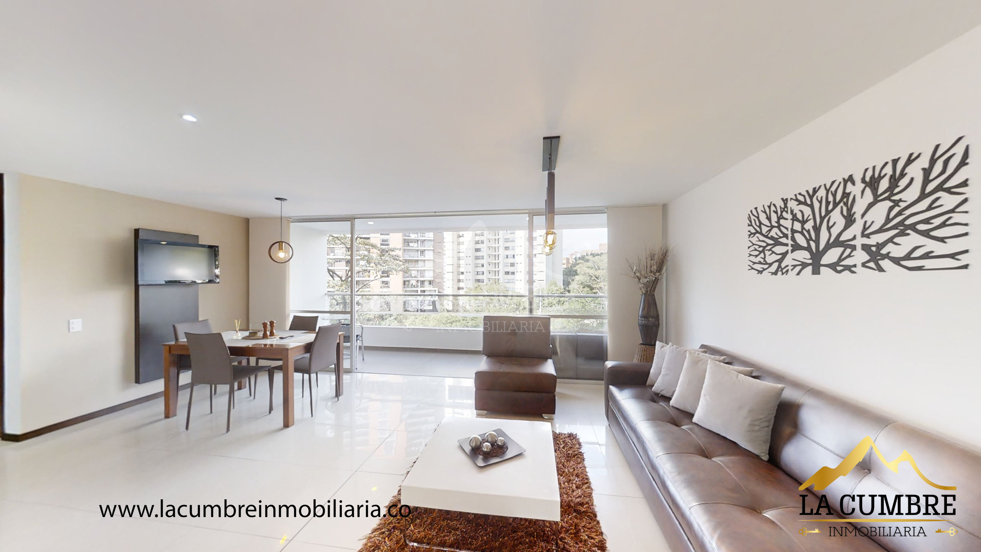 Apartamento de 2 alcobas en arriendo en Los Balsos, Medellín, 100 m² · foto 3 de 13