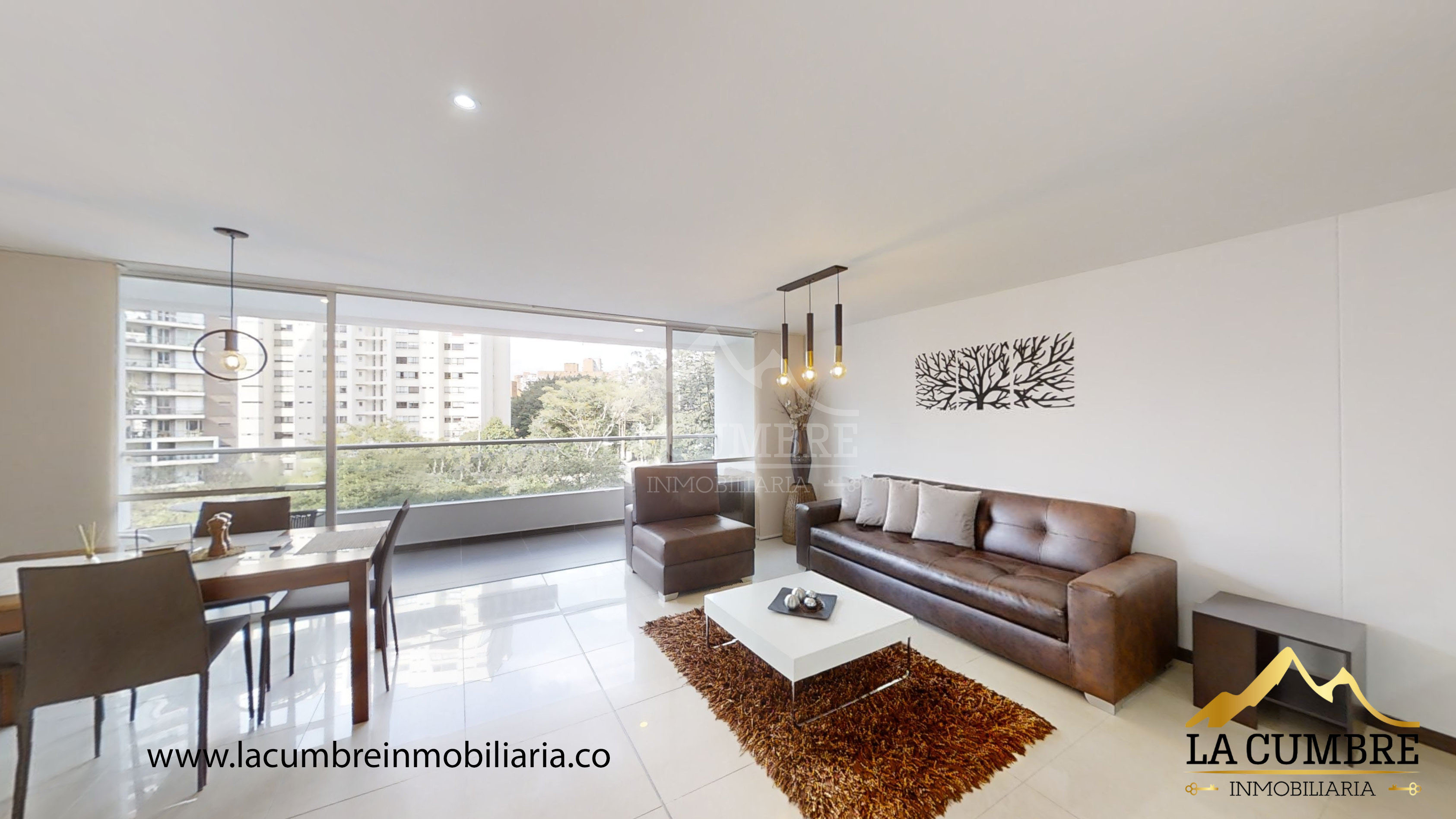 Apartamento de 2 alcobas en arriendo en Los Balsos, Medellín, 100 m² · foto 4 de 13