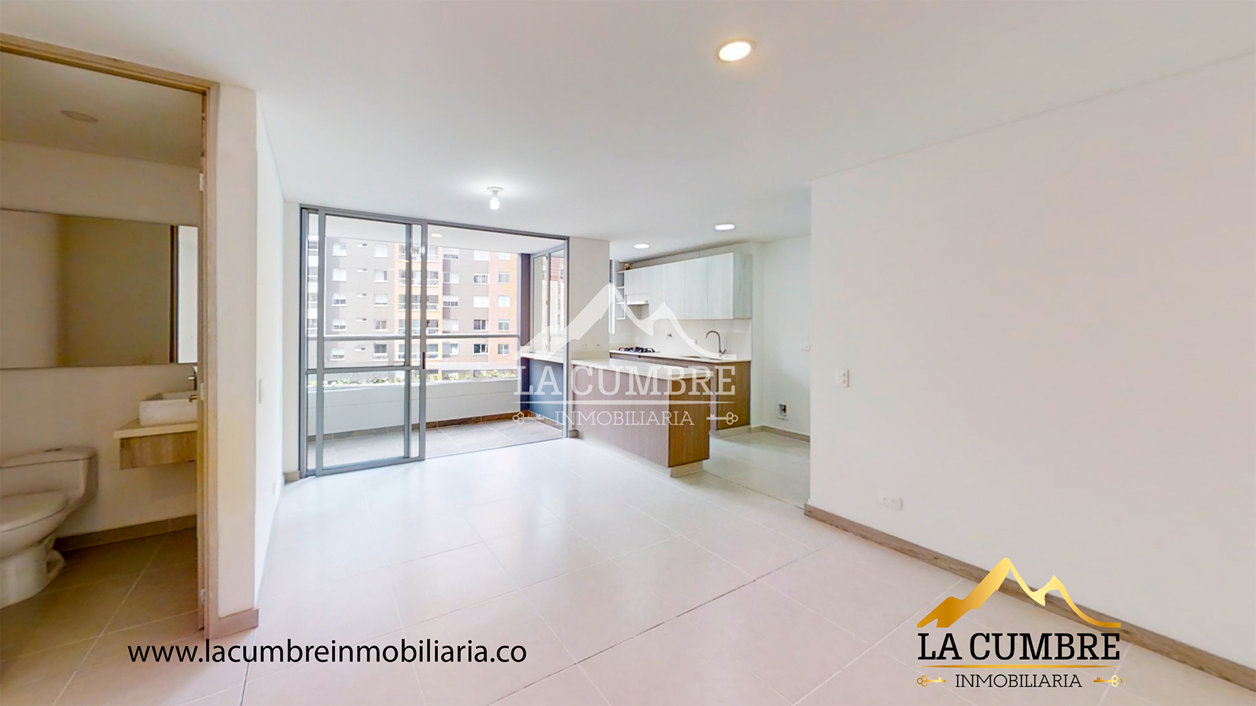 Apartamento de 3 alcobas en arriendo en Loma Del Esmeraldal, Envigado, 90 m² · foto 2 de 11