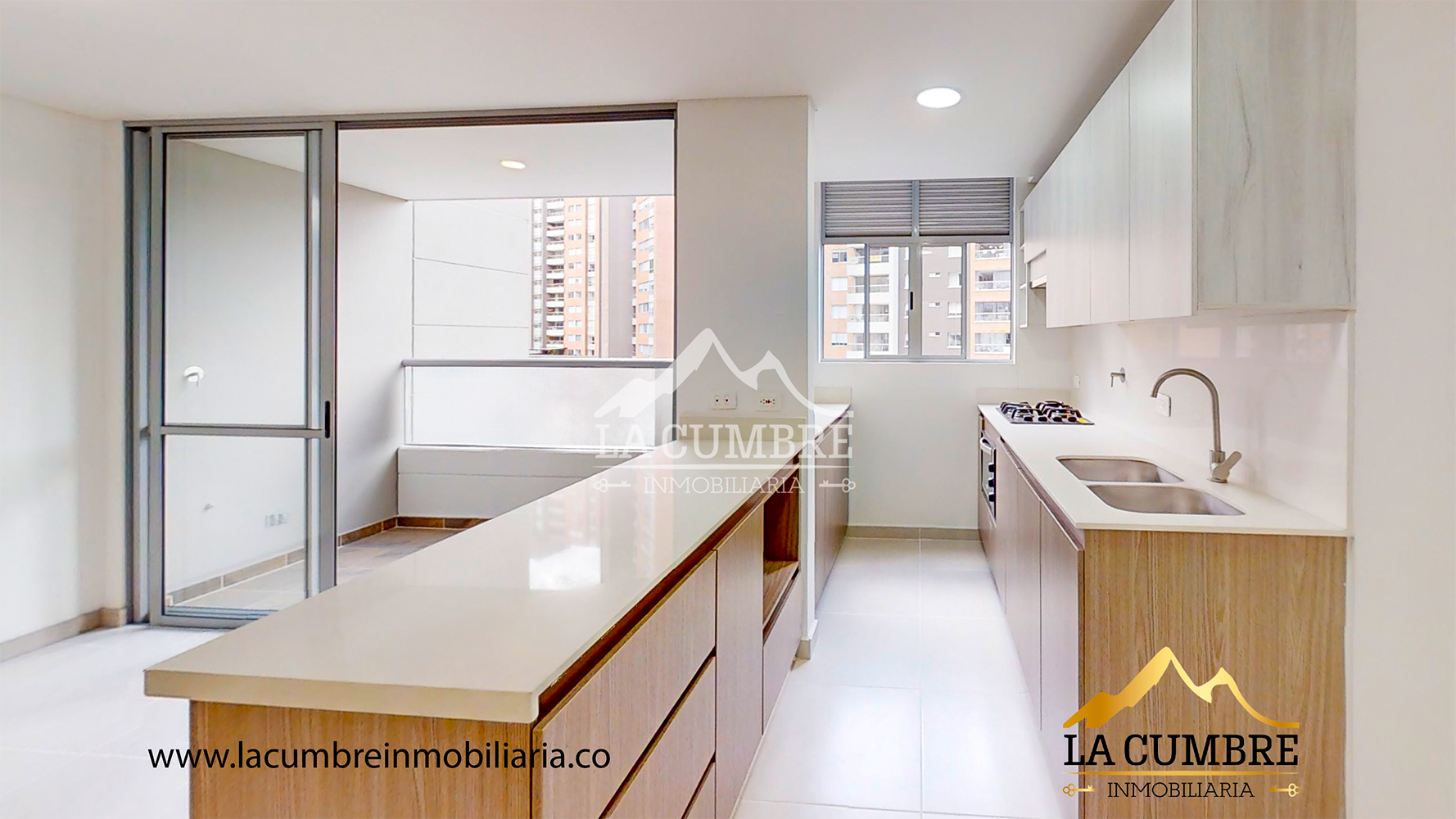 Apartamento de 3 alcobas en arriendo en Loma Del Esmeraldal, Envigado, 90 m² · foto 3 de 11