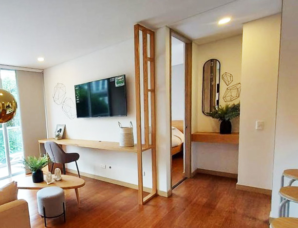 Apartamento de 2 alcobas en arriendo en El Diamante 2, Medellín, 72 m² · foto 3 de 15