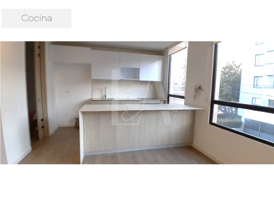 Apartaestudio en venta en Santa Barbara, Bogotá, 52 m² · foto 3 de 13