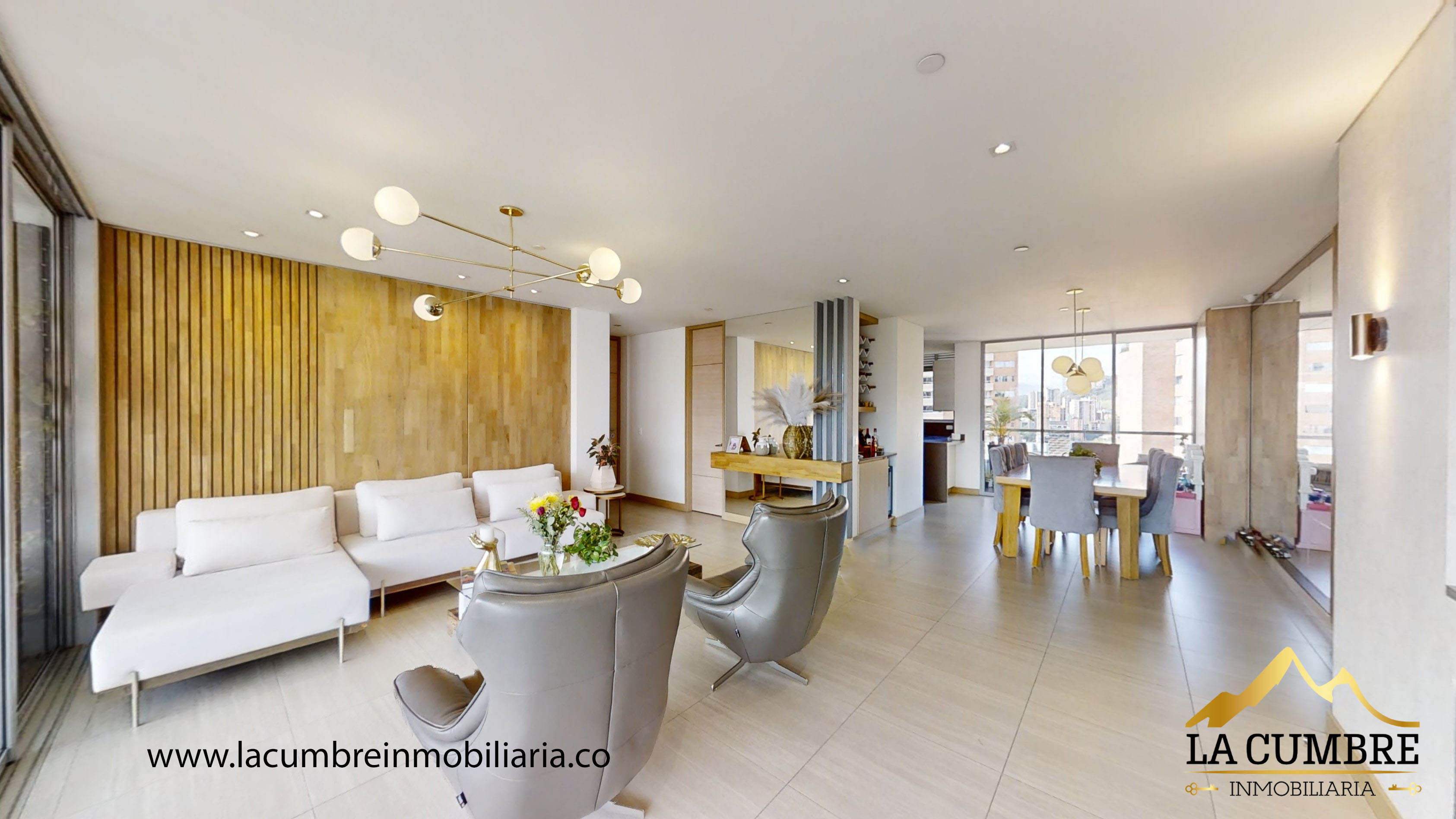 Apartamento de 3 alcobas en venta en La Florida, Medellín, 194 m² · foto 2 de 18