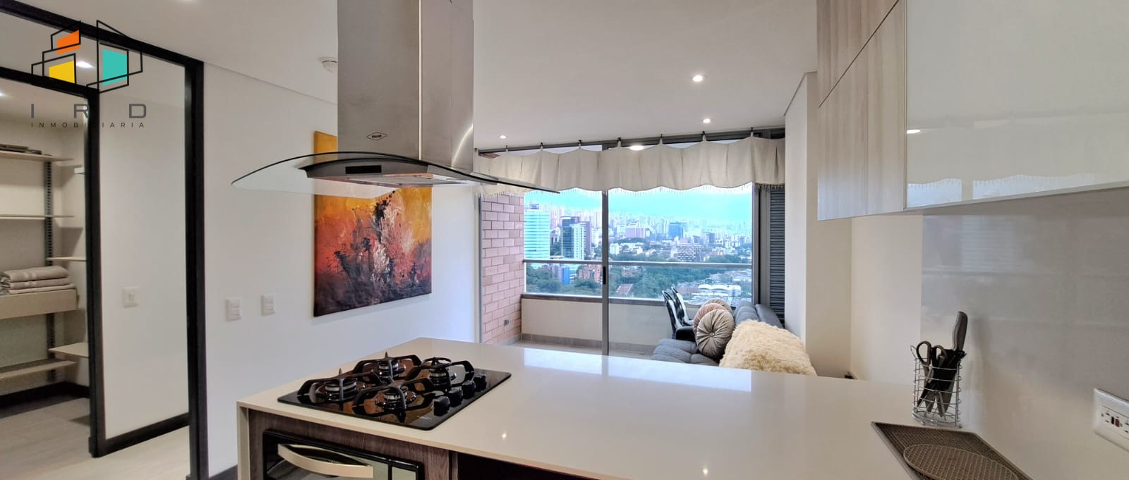 Apartamento de 1 alcoba en arriendo en Colombia, Medellín, 52 m² · foto 3 de 24