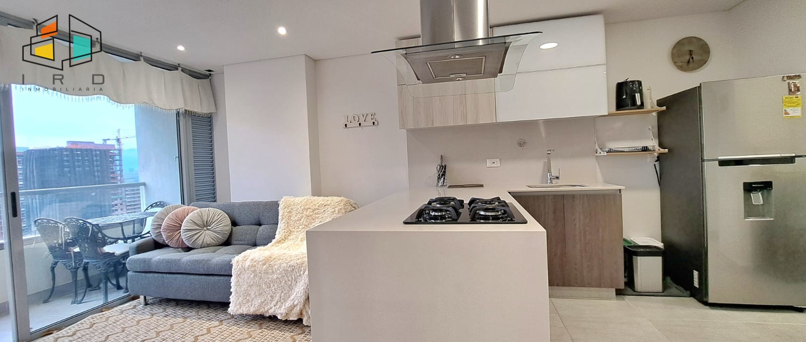 Apartamento de 1 alcoba en arriendo en Colombia, Medellín, 52 m² · foto 2 de 24