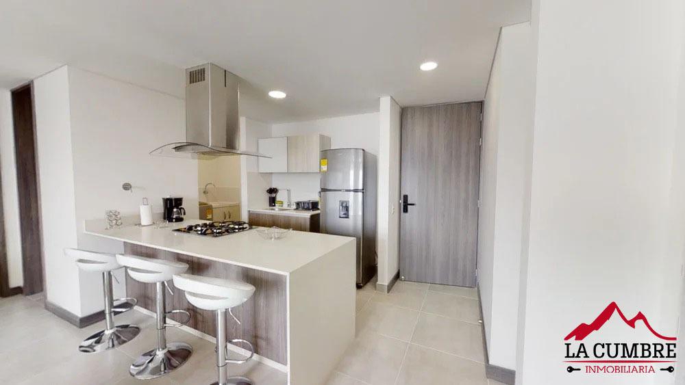 Apartamento de 2 alcobas en arriendo en Ciudad Del Río, Medellín, 78 m² · foto 4 de 8