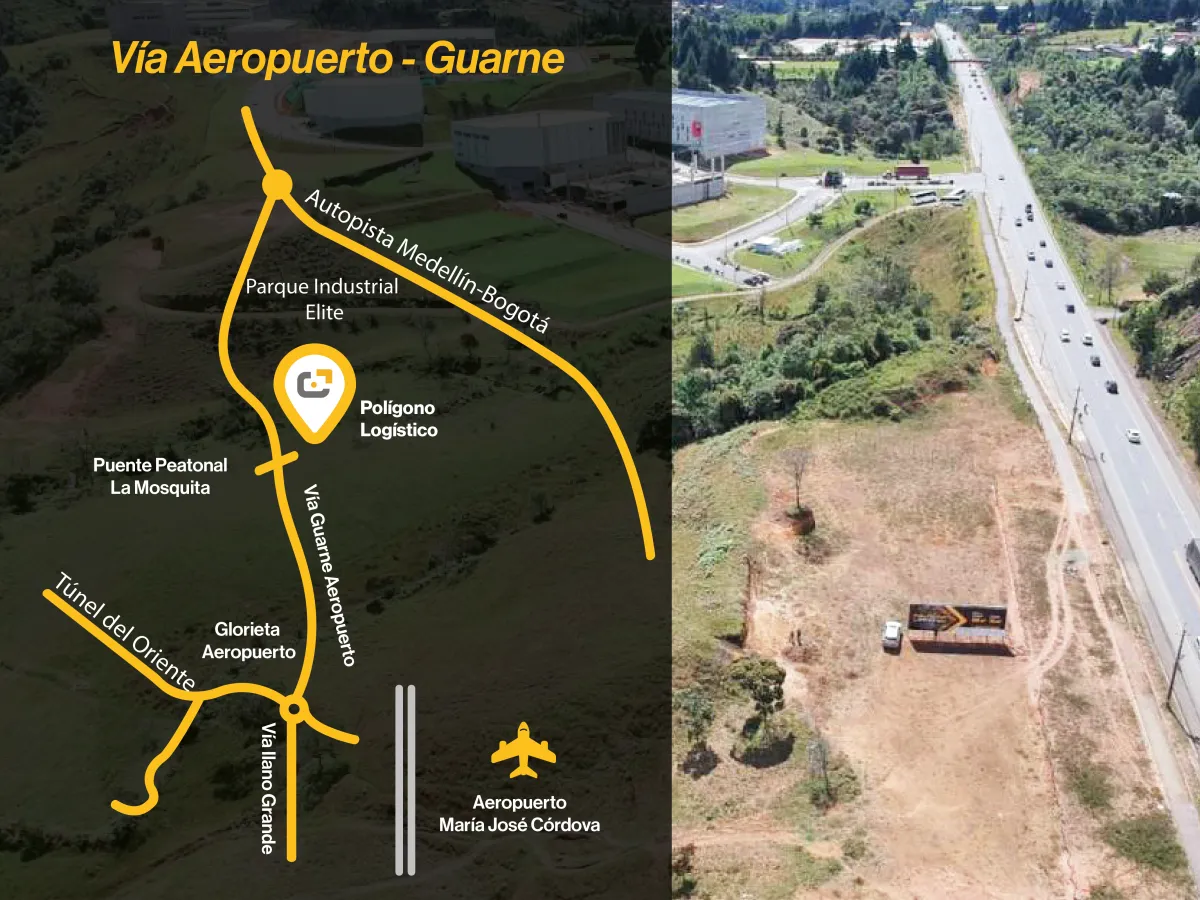 Lote en venta en La Mosquita, Guarne, 461 m² · foto 7 de 10
