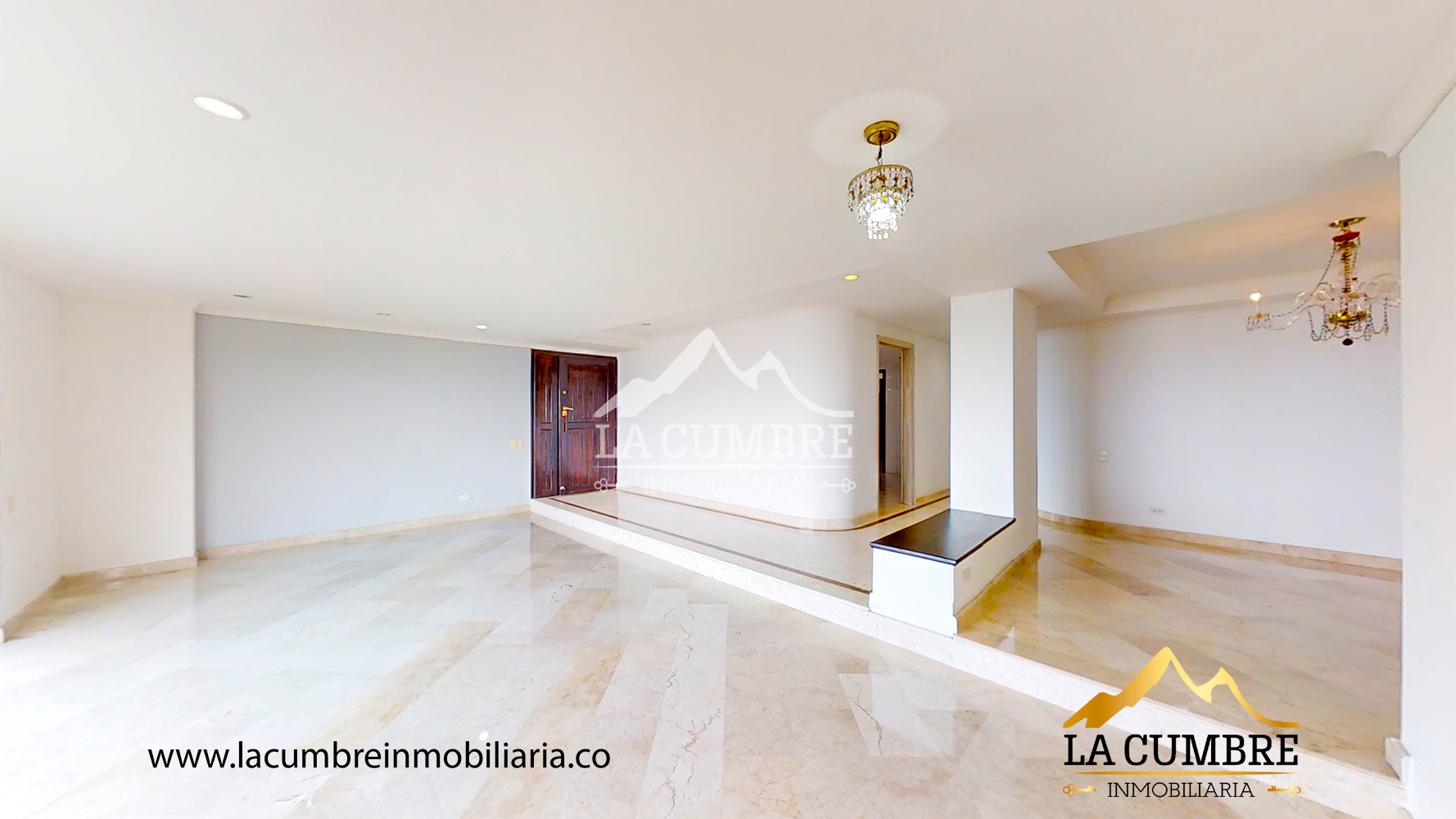 Apartamento de 3 alcobas en arriendo en Los Balsos, Medellín, 210 m² · foto 2 de 14