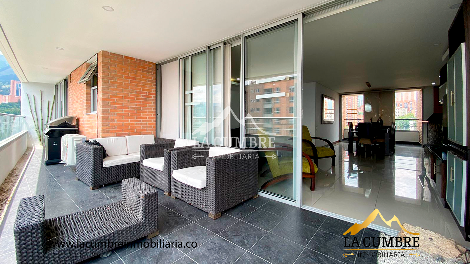 Apartamento en arriendo en Los Balsos, Medellín, 160 m² · foto 5 de 15