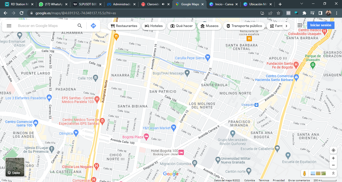 Apartamento de 2 alcobas en venta en Chicó Navarra, Bogotá, 94 m² · foto 4 de 21
