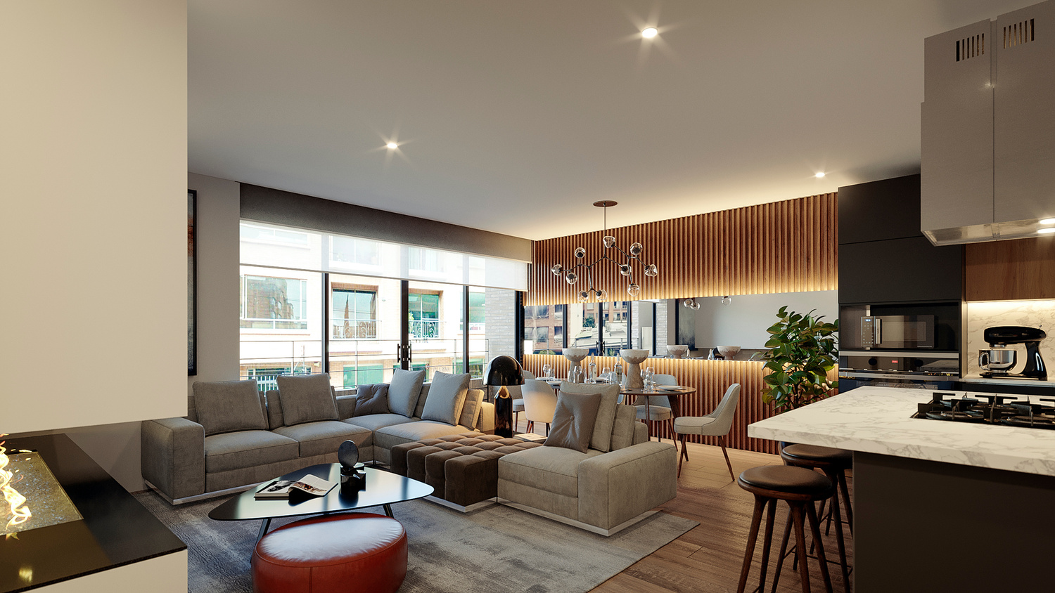 Apartamento de 2 alcobas en venta en Chicó Navarra, Bogotá, 94 m² · foto 9 de 21