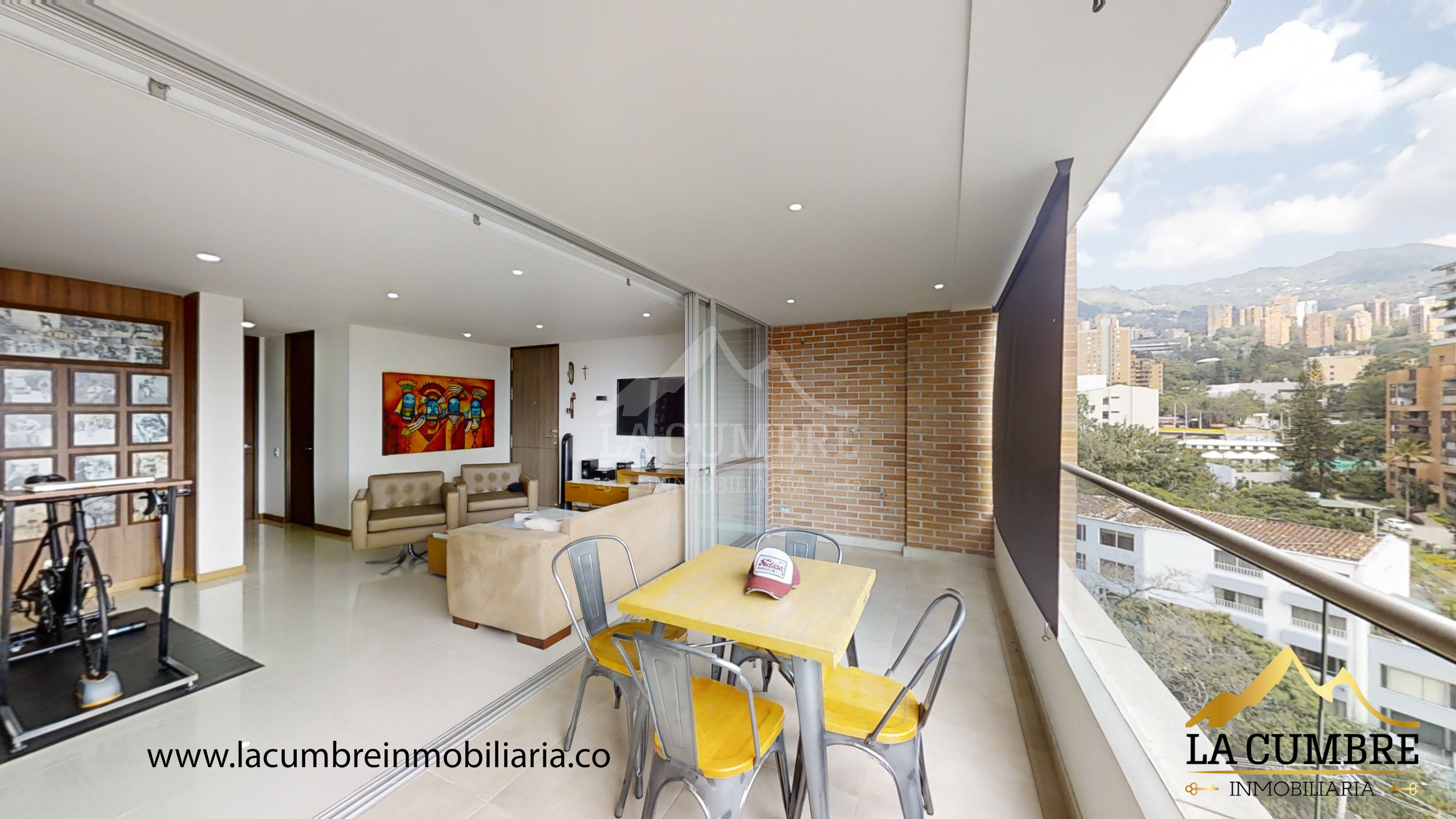 Apartamento de 2 alcobas en arriendo en La Florida, Medellín, 104 m² · foto 3 de 11