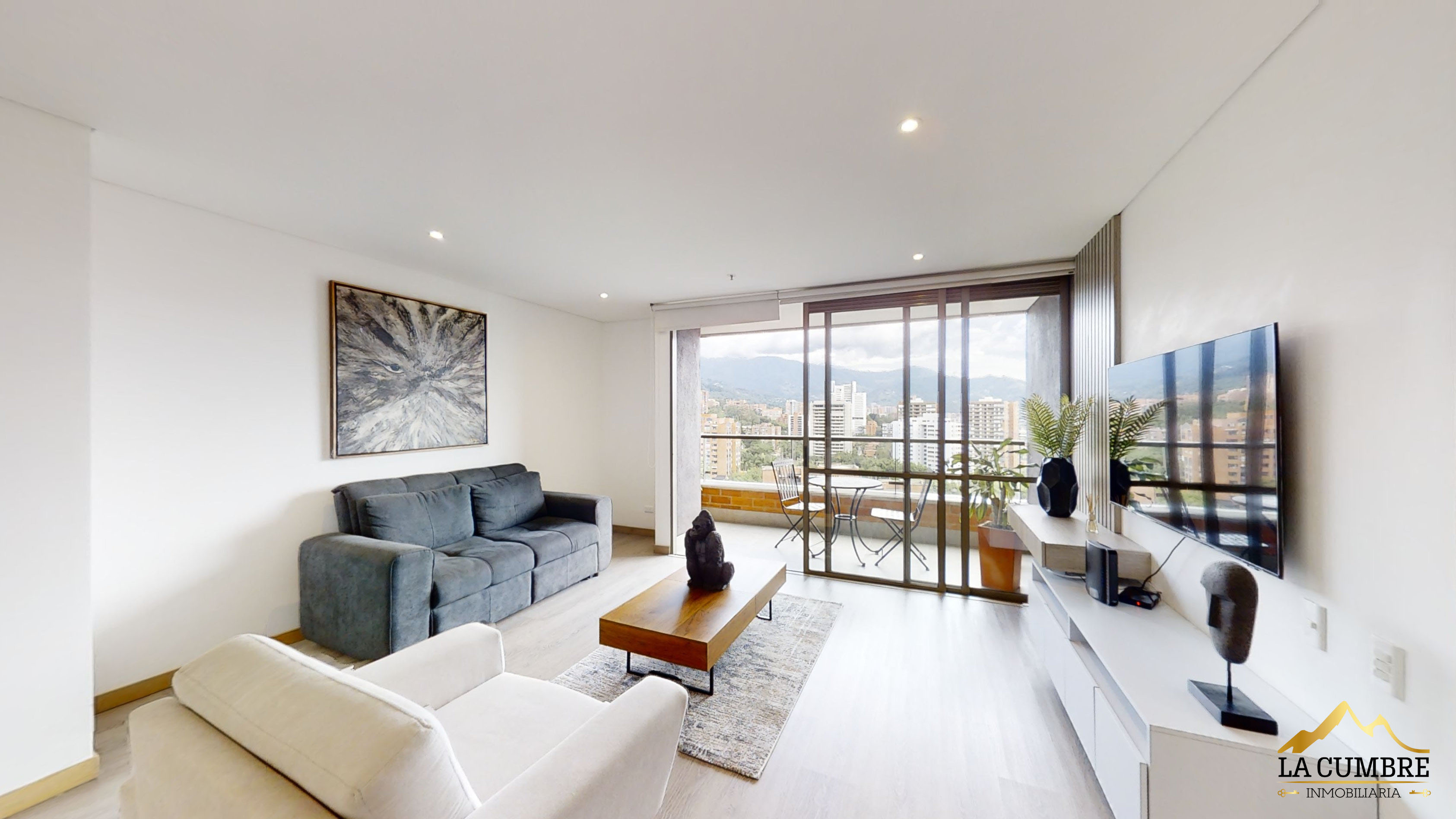 Apartaestudio en arriendo en Los Balsos, Medellín