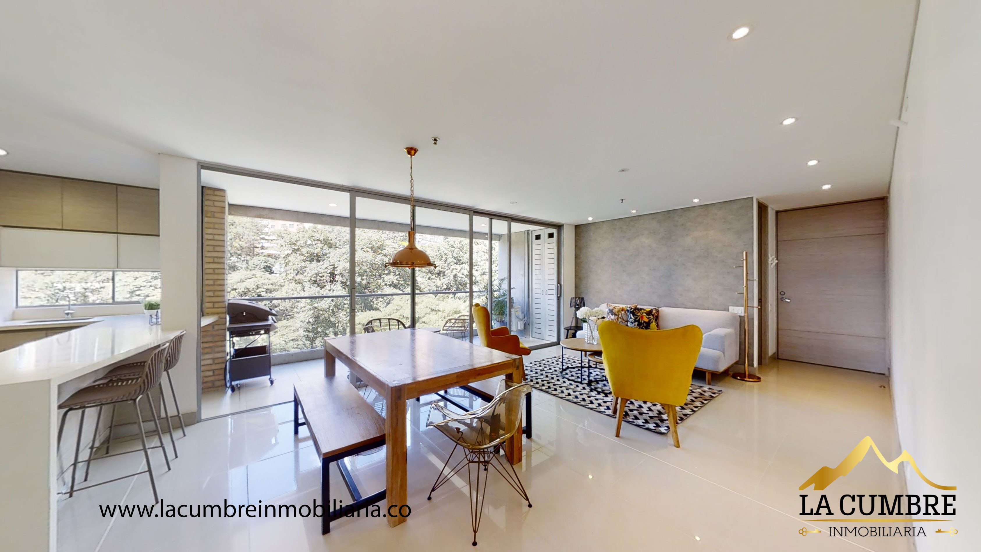 Apartamento de 2 alcobas en arriendo en La Florida, Medellín, 140 m² · foto 3 de 13
