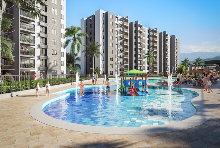 Apartamento de 3 alcobas en venta en Las Palmas, Ricaurte, 83 m² · foto 6 de 24