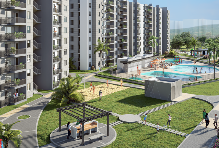 Apartamento de 3 alcobas en venta en Las Palmas, Ricaurte, 83 m² · foto 4 de 24