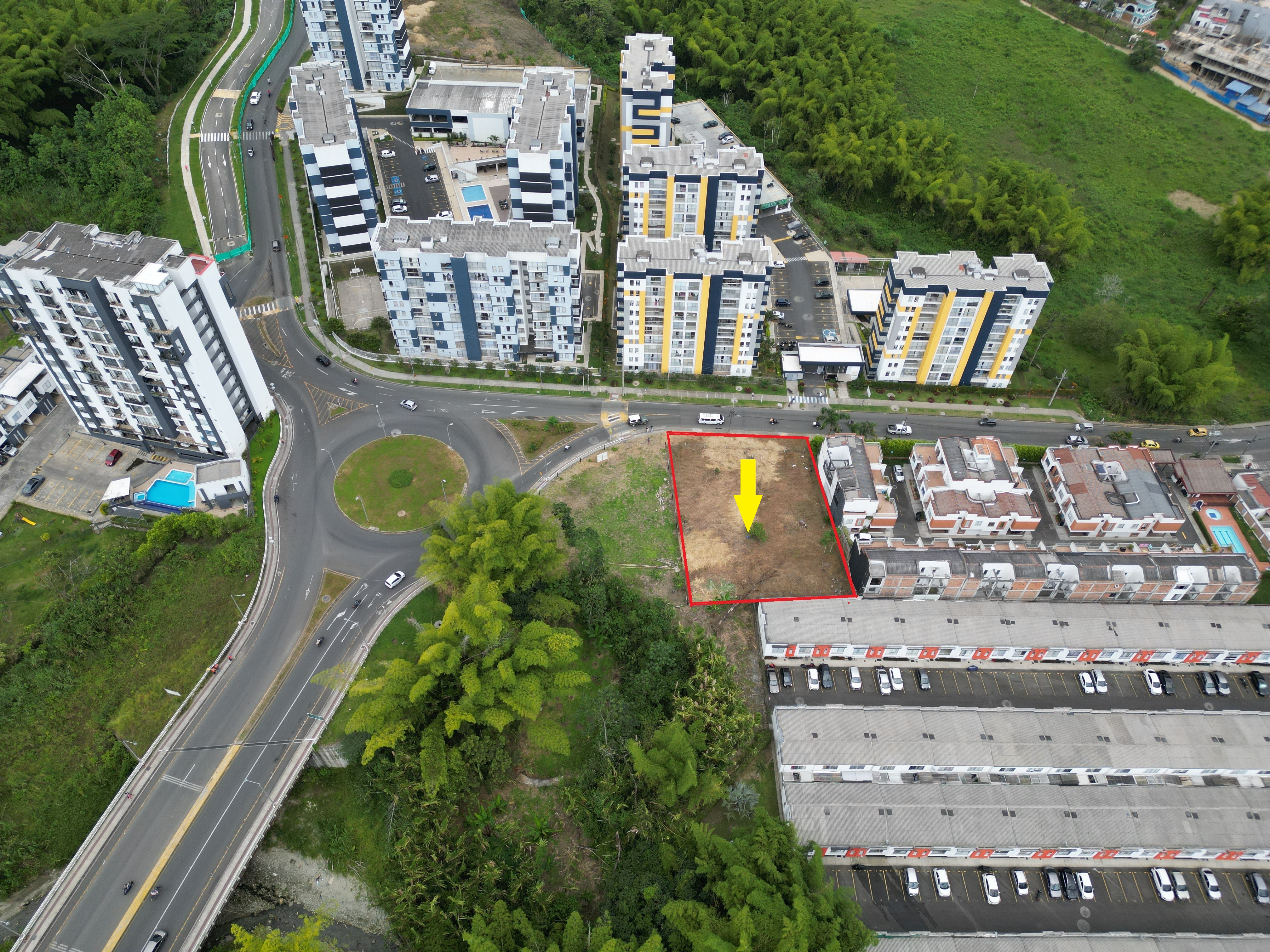 Lote en venta en Frailes, Dosquebradas, 1300 m² · foto 2 de 3