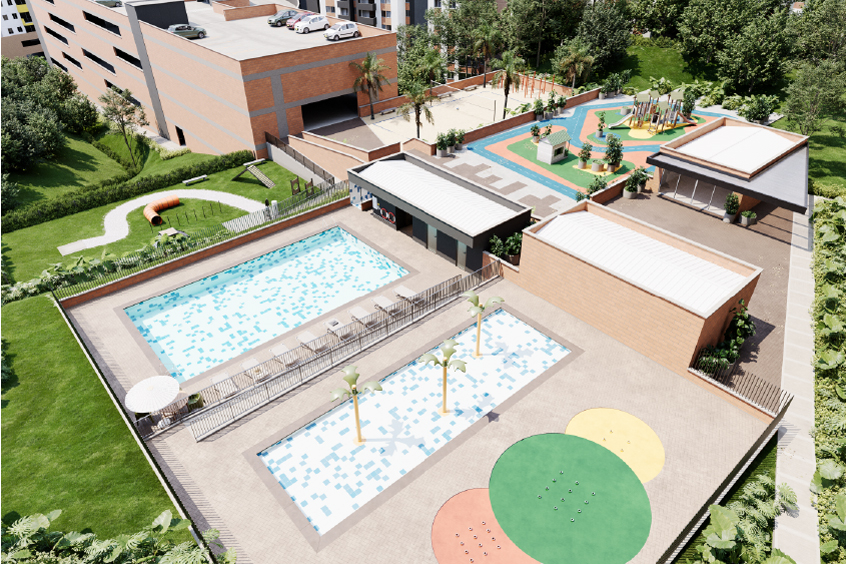 Apartamento de 2 alcobas en venta en Machado, Copacabana, 55 m² · foto 7 de 23