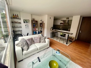 Apartamento de 1 alcoba en arriendo en El Virrey, Bogotá, 65 m² · foto 3 de 17