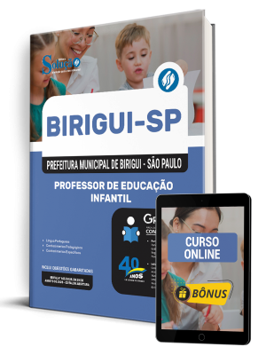 Apostila Prefeitura de Birigui - SP 2025 - Professor de Educação Infantil